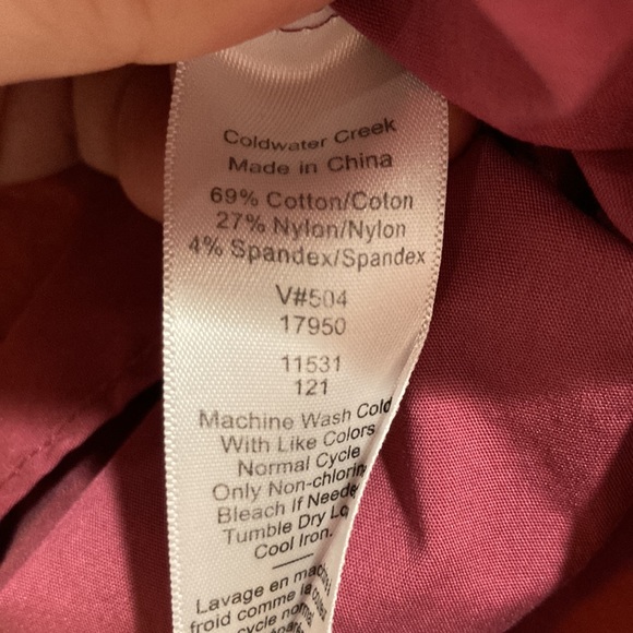 Coldwater Creek Pleated Top - Picture 9 of 13